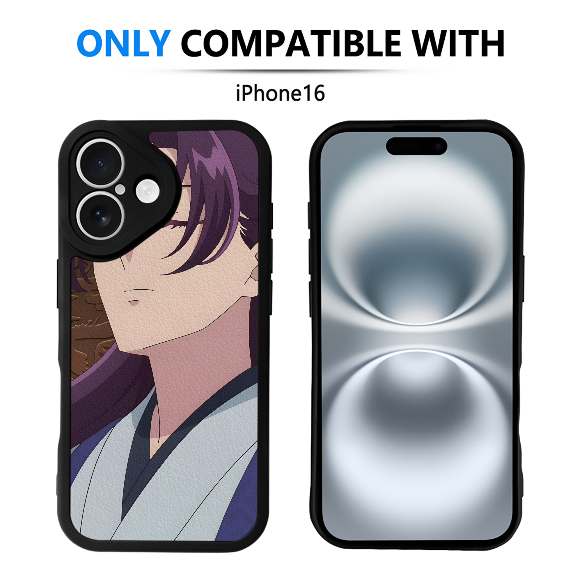 薬屋のひとりごと The Apothecary Diaries 【iPhone 16シリーズ対応】シリコンスマホケース（レザー調） 材質：シリコン